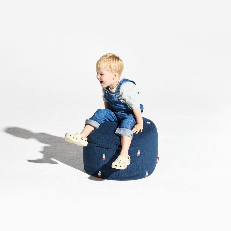 Fatboy Point Recycled Cord x Miffy rahi, deep blue, sisustuskuva