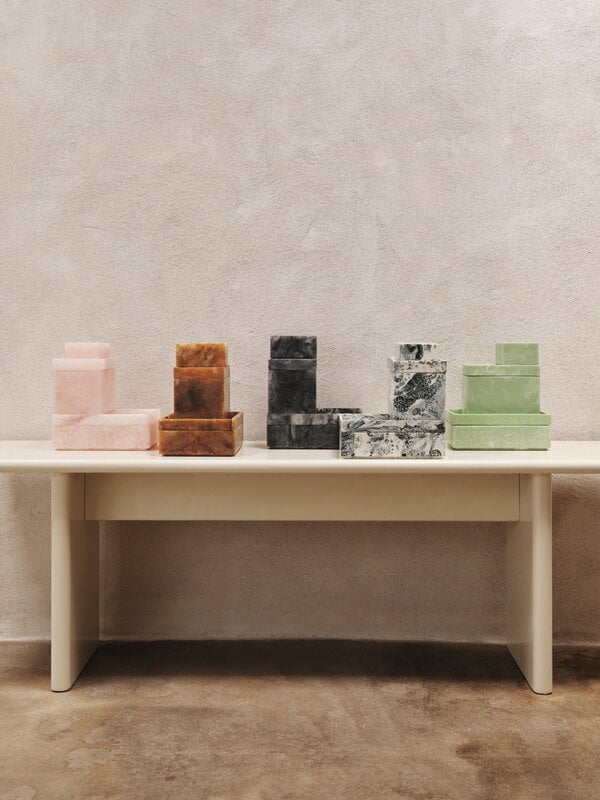Ferm Living Mist säilytysrasia, 10 x 15 cm, ruskea, näkymä 7