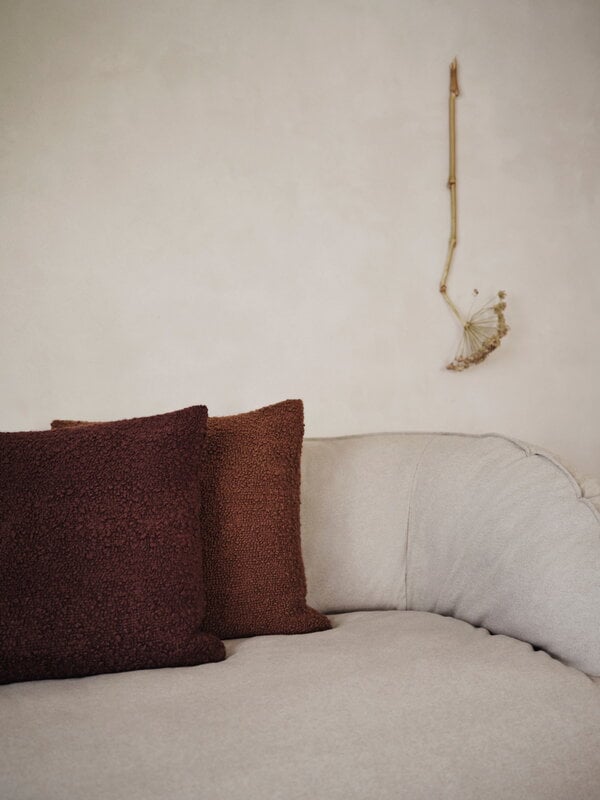 Ferm Living Coussin Moor, 50 x 50 cm, sugar kelp, image décorative