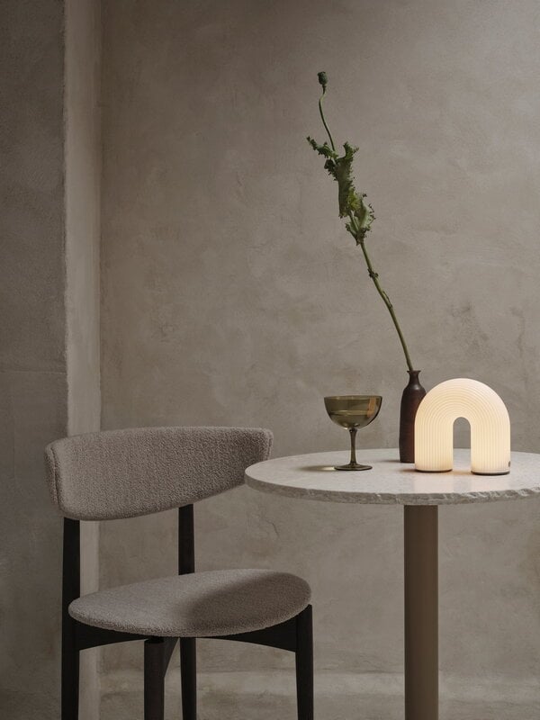 Ferm Living Vuelta portable table lamp, white, decoration image