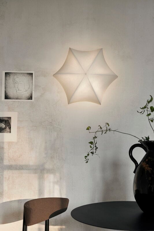 Ferm Living Poem katto-/seinävalaisin, 60 cm, valkoinen - cashmere, näkymä 2
