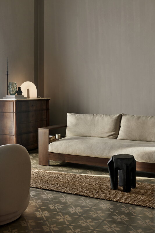 Ferm Living Vuelta lattiavalaisin, valkoinen, näkymä 5