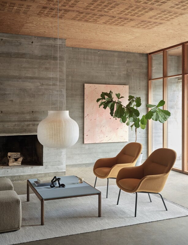 Muuto Teppich Ply, cremefarben, dekorationsbild