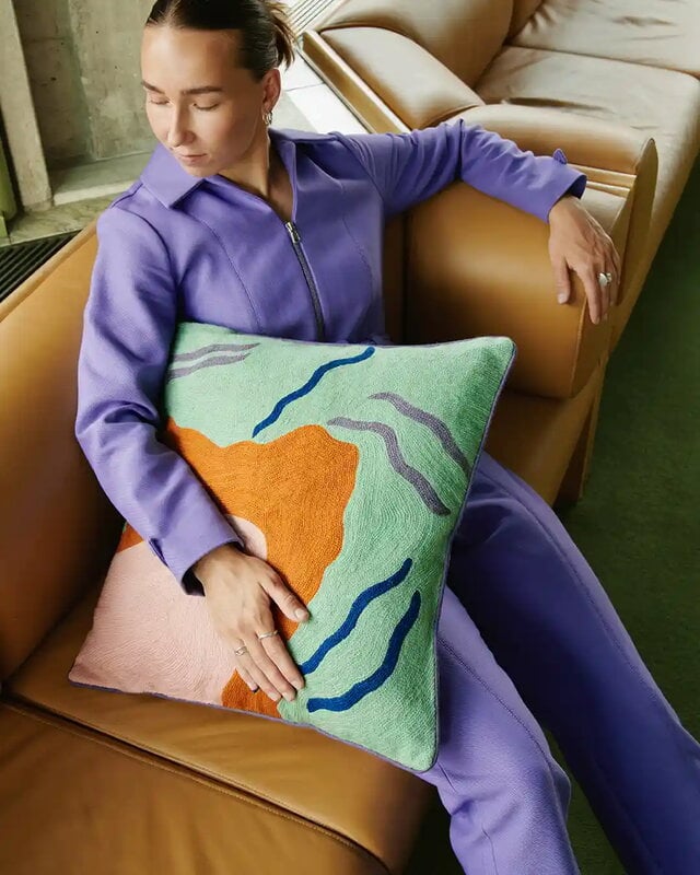 Finarte Selene cushion cover, 50 x 50 cm, decoration image
