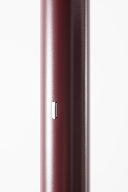 Artemide Ilio floor lamp, 3000K, ruby red, special edition, view 4
