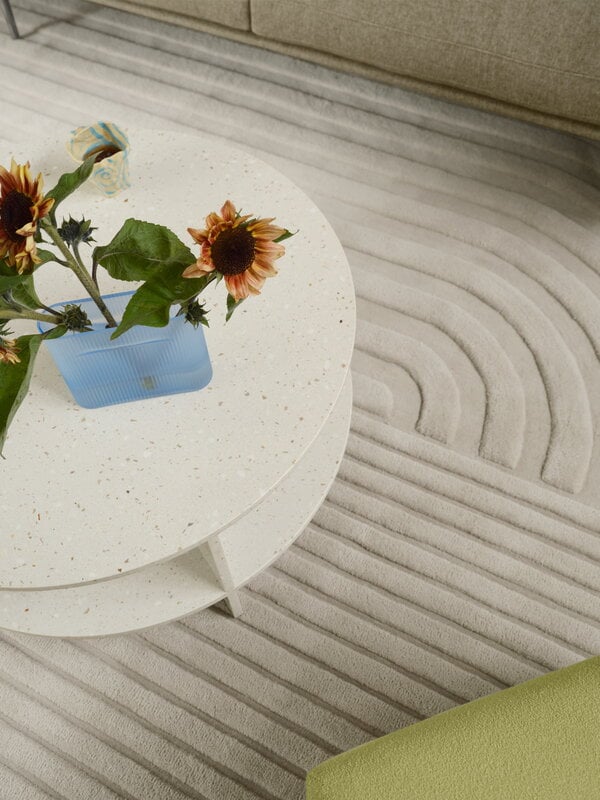 Muuto Relevo matta, naturvit, dekorationsbild