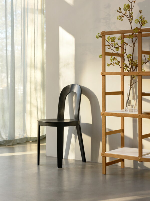 Design House Stockholm Olivia chair, black, decoration image