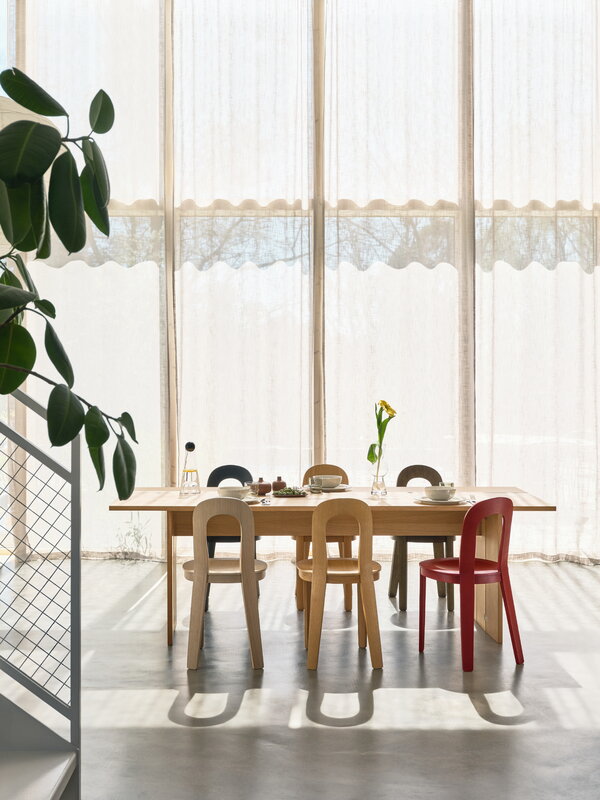 Design House Stockholm Olivia Stuhl, rot, dekorationsbild