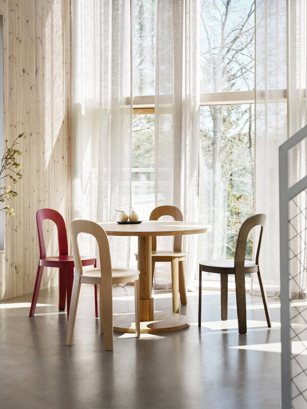 Design House Stockholm Olivia Stuhl, rot, dekorationsbild