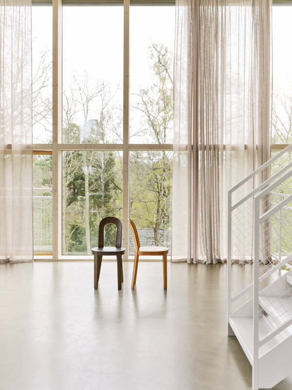 Design House Stockholm Olivia Stuhl, dunkle Eiche, dekorationsbild