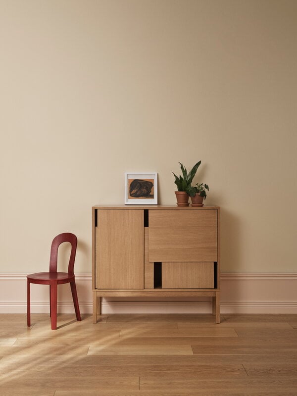 Design House Stockholm Layer senkki jaloilla, tammi, näkymä 4