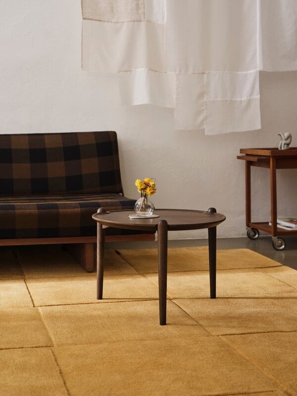 Design House Stockholm Basket matto, 245 x 245 cm, okrankeltainen, näkymä 4