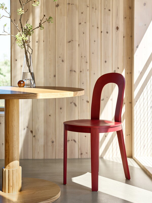 Design House Stockholm Olivia Stuhl, rot, dekorationsbild
