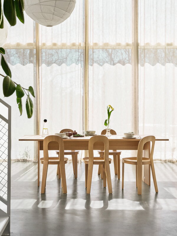 Design House Stockholm Olivia chair, oak, decoration image
