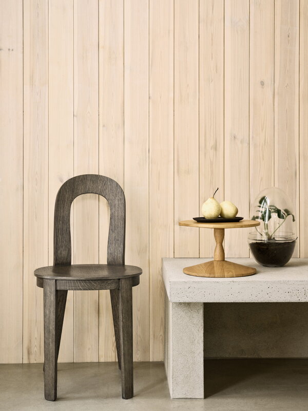 Design House Stockholm Olivia Stuhl, dunkle Eiche, dekorationsbild