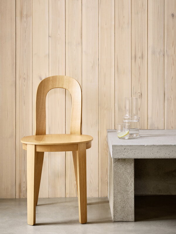 Design House Stockholm Olivia chair, oak, decoration image