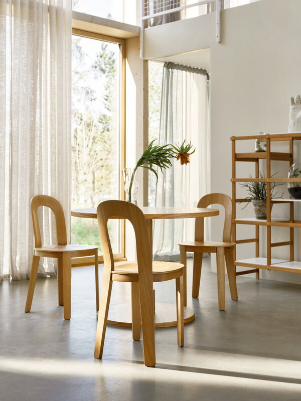 Design House Stockholm Olivia chair, oak, decoration image