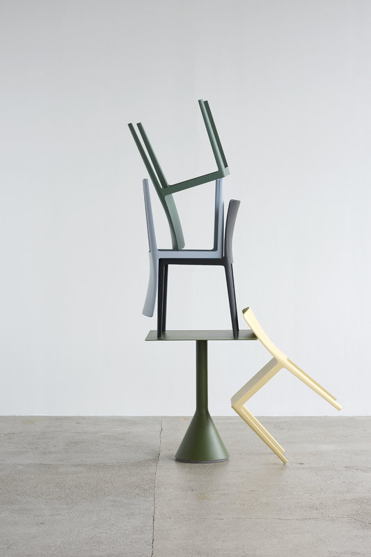 HAY Élémentaire chair, blue grey | Finnish Design Shop