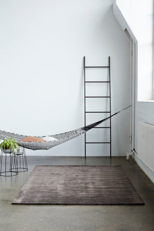 massimo copenhagen Earth Bamboo Teppich, warmes Grau, dekorationsbild