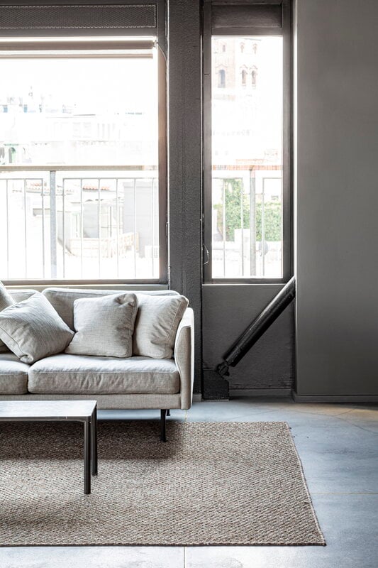 massimo copenhagen Belize rug, taupe, decoration image