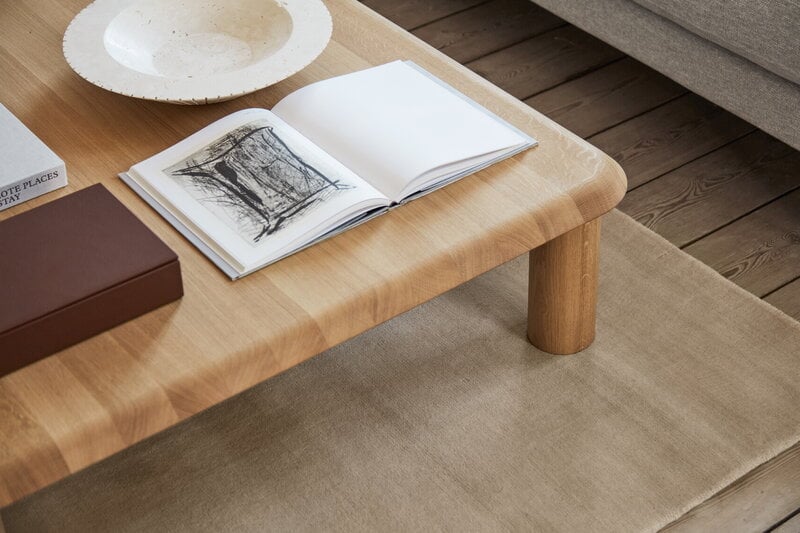 massimo copenhagen Teppich Earth Bamboo, Wüstensand, dekorationsbild