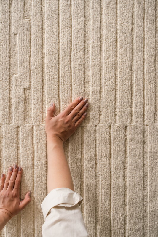 massimo copenhagen Monte rug, cream, decoration image