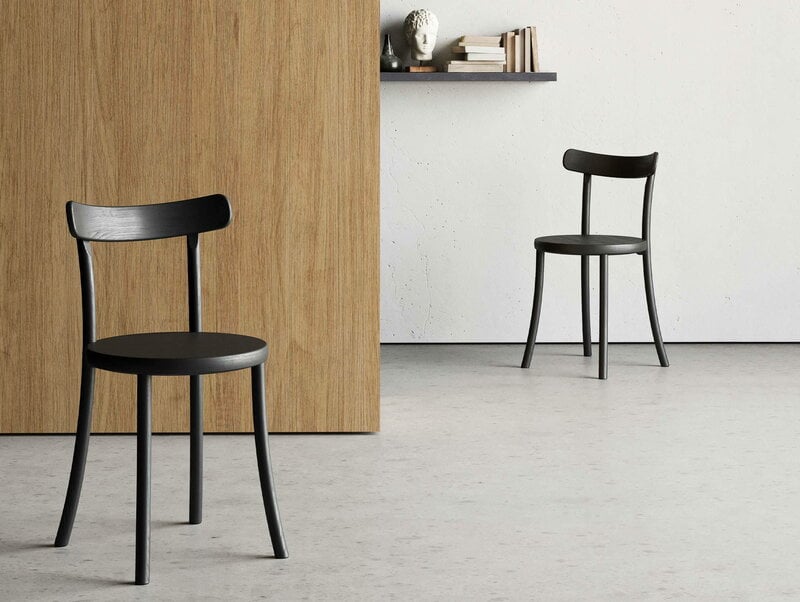 Mattiazzi MC18 Zampa chair, black | Finnish Design Shop