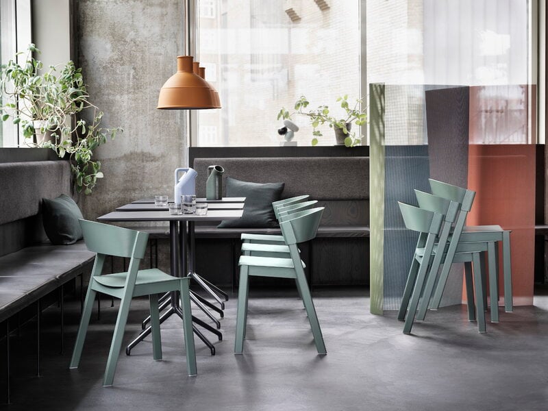Vooroordeel manager Terugspoelen Muuto Cover side chair, green | Finnish Design Shop