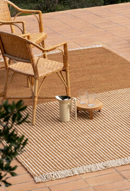 Nanimarquina Garden rug, natural, decoration image