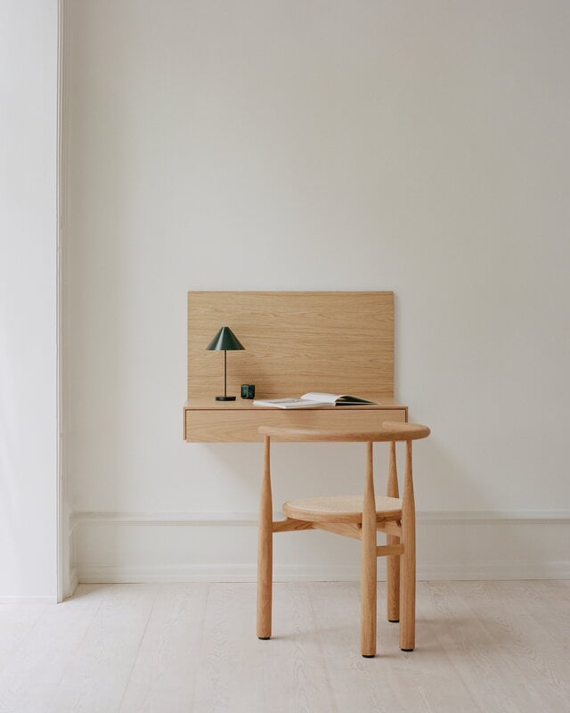 New Works Tana wall mounted desk, oak, decoration image