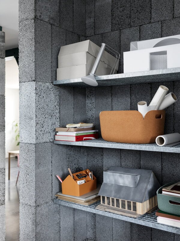 Muuto Bandeja Restore, verde polvo, imagen de decoración