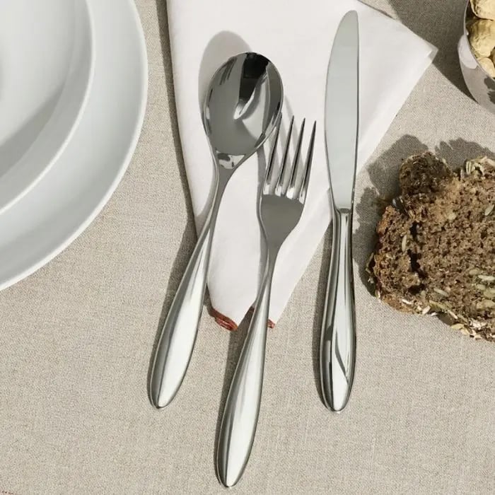 Alessi Mami cutlery set, 18 pcs, stainless steel, view 8