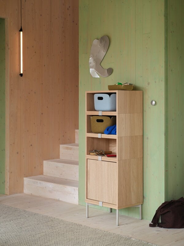 Muuto Mini Stacked 2.0, large, oak , decoration image