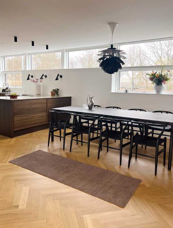 Tica Copenhagen Teppich Uni Color, 90 x 200 cm, Sand, dekorationsbild