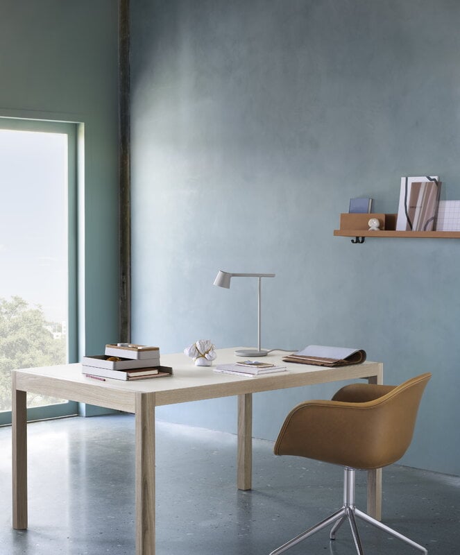 Muuto Arrange Desk Tray, 32 x 25 cm, grey, decoration image