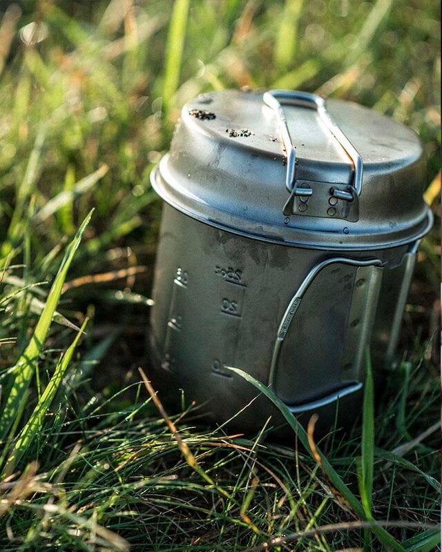 Snow Peak Titanium Trek 900 cookset, view 2