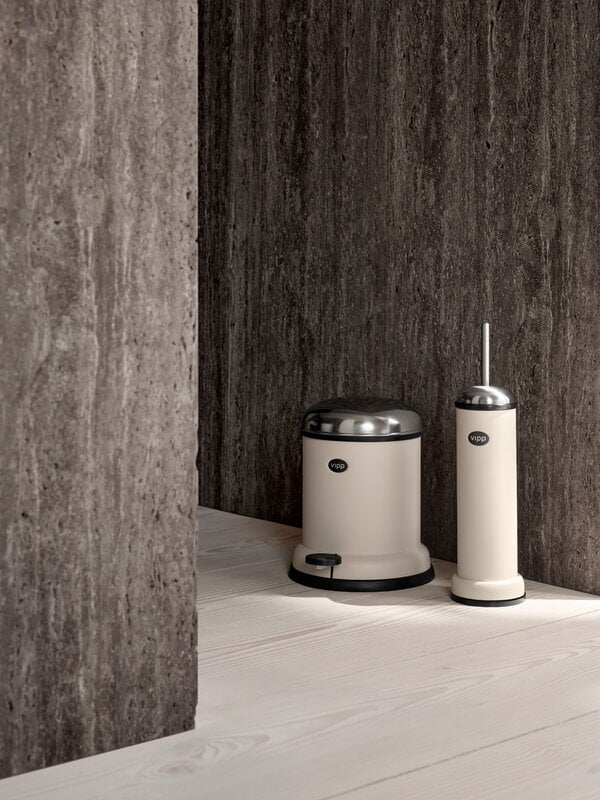 Vipp VIPP11 toilet brush, beige, decoration image