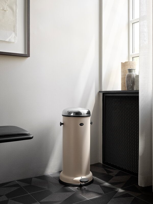 Vipp VIPP16 poubelle à pédale, 18 L, beige, vue 5