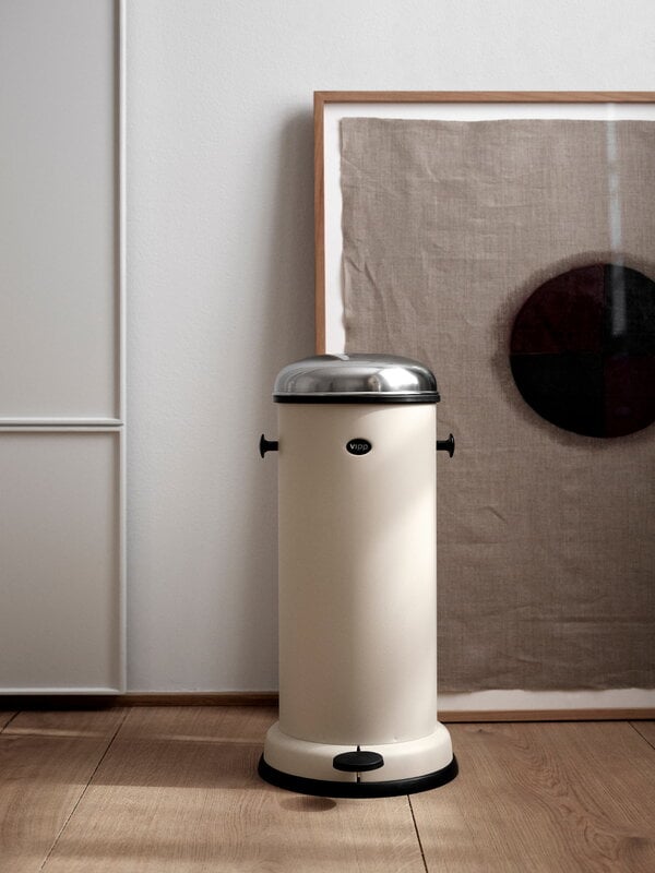 Vipp VIPP16 poubelle à pédale, 18 L, beige, vue 7