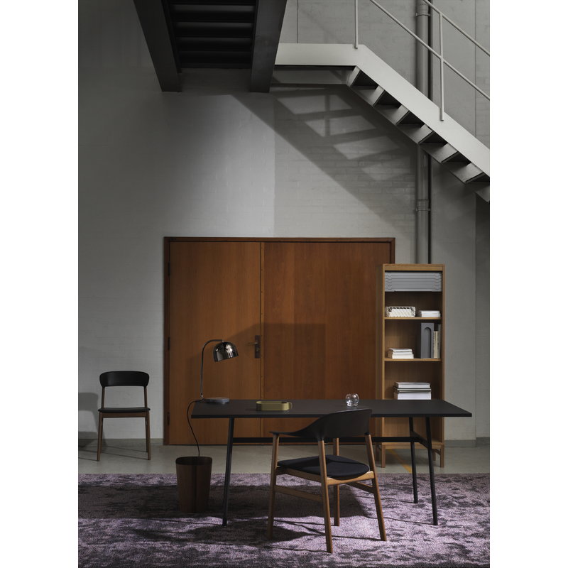 Normann Copenhagen Herit Armchair Smoked Oak Black