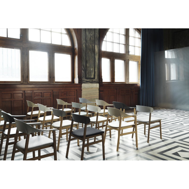 Normann Copenhagen Herit Armchair Oak White Finnish