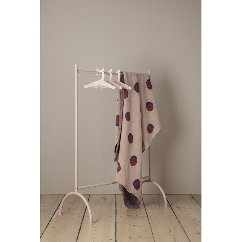 Ferm Living Kids Clothes Rack Dusty Rose Finnish Design Ferm Living Kids Clothes Rack Dusty