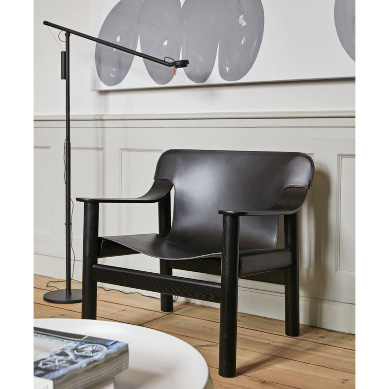 Hay Fifty Floor Lamp Black Finnish Design