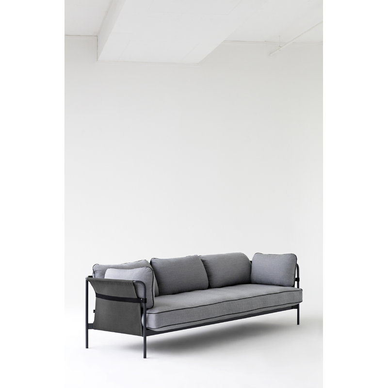 Hay Can sofa 3seater, greygrey frame, Surface 120 Finnish Design Shop