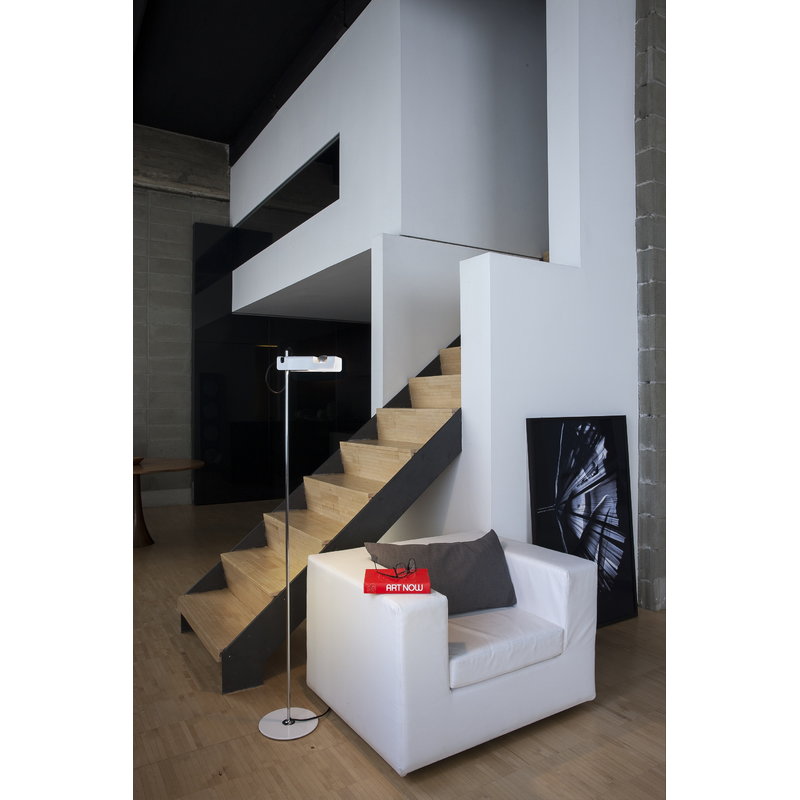 Oluce Spider 3319 Floor Lamp White Finnish Design Shop