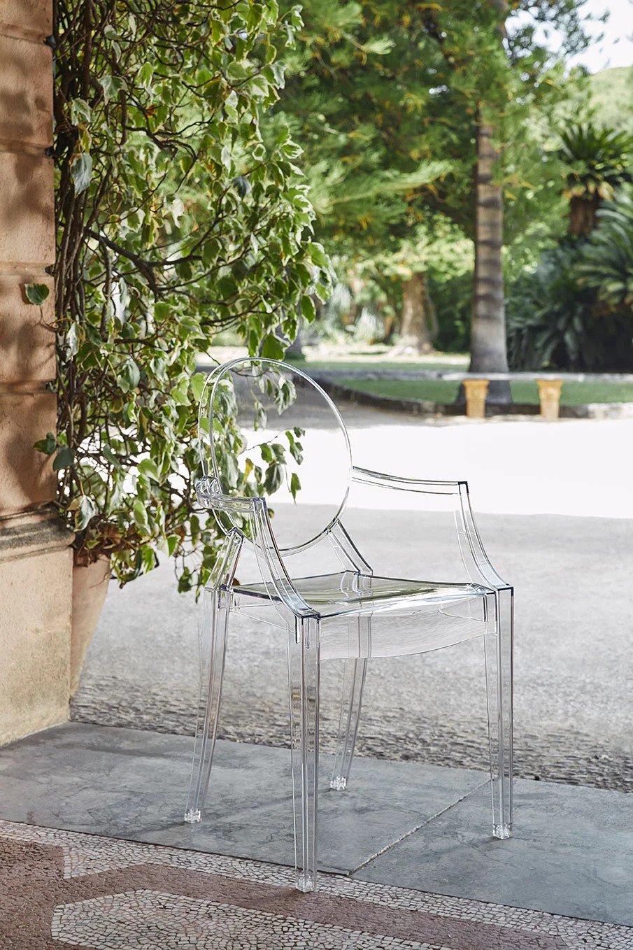 ぱんこ꧁Kartell カルテル꧂ルイ・ゴースト シングルアームチェア1脚 ぱんこ様専用꧁Kartell カルテル꧂ルイ・ゴースト シングル