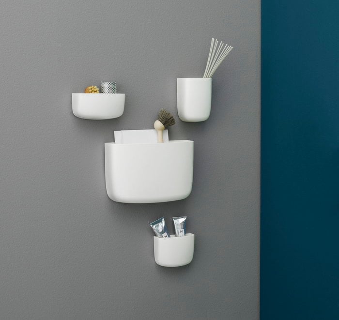 Säilytys Kylpyhuone Normann Copenhagen Valkoinen Muovi Pocket