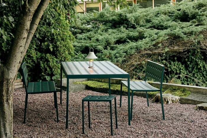 Diningroom Outdoorfurniture Publicspaces  HAY Green White Steel Metal