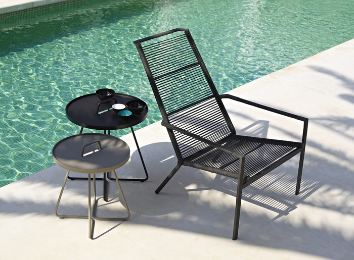 Outdoorfurniture Terrace Cane-line Brown Grey Aluminium On-The-Move