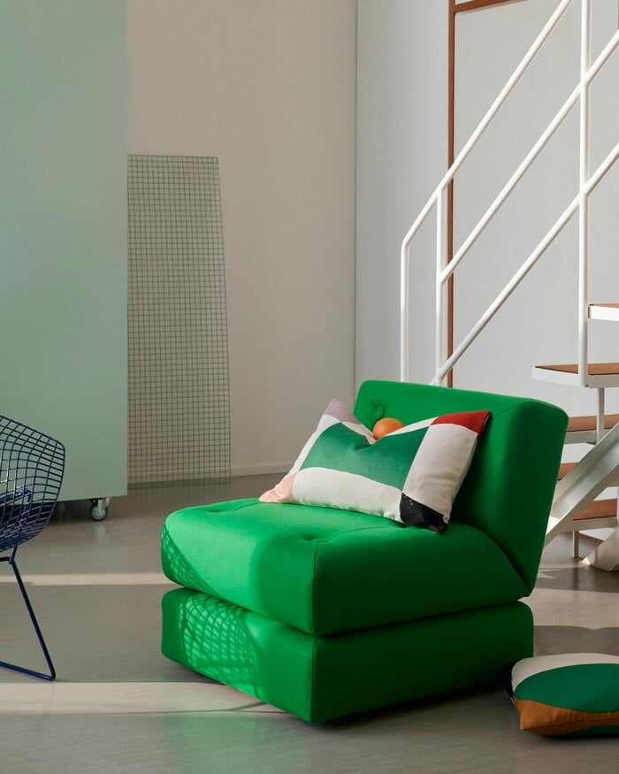 Livingroom Marimekko Green White Cotton